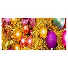 Christmas Decoration Ball 2 Banner And Sign 8  X 4  by artworkshop