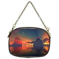 Digital Art Artwork Fantasy Landscape Sky Nature Chain Purse (One Side)