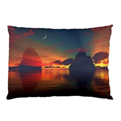 Digital Art Artwork Fantasy Landscape Sky Nature Pillow Case