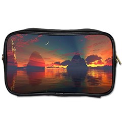 Digital Art Artwork Fantasy Landscape Sky Nature Toiletries Bag (One Side)