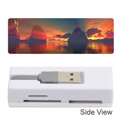 Digital Art Artwork Fantasy Landscape Sky Nature Memory Card Reader (Stick)