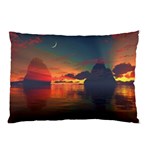 Digital Art Artwork Fantasy Landscape Sky Nature Pillow Case (Two Sides) Back