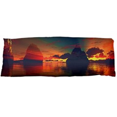 Digital Art Artwork Fantasy Landscape Sky Nature Body Pillow Case Dakimakura (Two Sides)