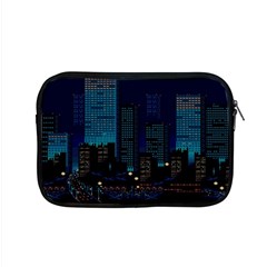 City Building Pixel Art Vaporwave Apple Macbook Pro 15  Zipper Case by danenraven