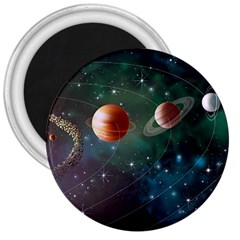 Planet Galaxy Fantasy 3  Magnets