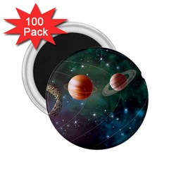 Planet Galaxy Fantasy 2.25  Magnets (100 pack) 