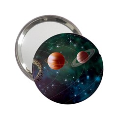 Planet Galaxy Fantasy 2 25  Handbag Mirrors by danenraven