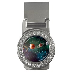 Planet Galaxy Fantasy Money Clips (CZ) 