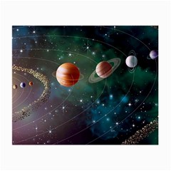 Planet Galaxy Fantasy Small Glasses Cloth