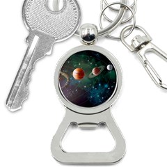 Planet Galaxy Fantasy Bottle Opener Key Chain