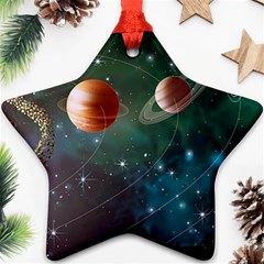 Planet Galaxy Fantasy Star Ornament (Two Sides)