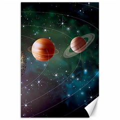 Planet Galaxy Fantasy Canvas 20  x 30 