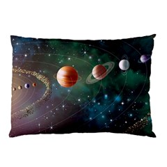 Planet Galaxy Fantasy Pillow Case