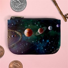 Planet Galaxy Fantasy Mini Coin Purse