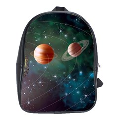 Planet Galaxy Fantasy School Bag (Large)