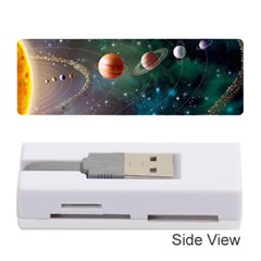 Planet Galaxy Fantasy Memory Card Reader (stick) by danenraven