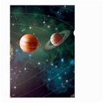 Planet Galaxy Fantasy Large Garden Flag (Two Sides) Front