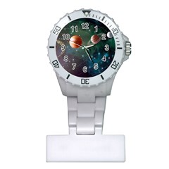 Planet Galaxy Fantasy Plastic Nurses Watch