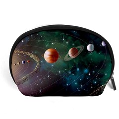 Planet Galaxy Fantasy Accessory Pouch (large) by danenraven