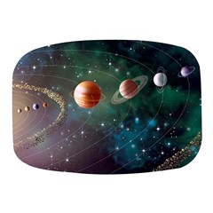 Planet Galaxy Fantasy Mini Square Pill Box