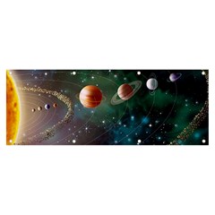 Planet Galaxy Fantasy Banner And Sign 8  X 3 