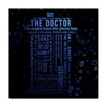 The Doctor Tardis Tile Coaster Front