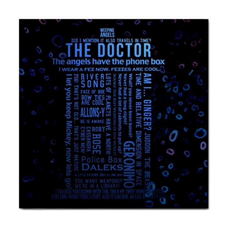 The Doctor Tardis Tile Coaster