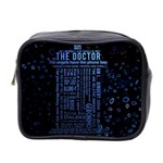 The Doctor Tardis Mini Toiletries Bag (Two Sides) Front