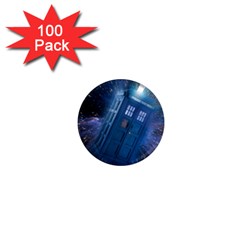 Doctor Who Tardis 1  Mini Magnets (100 Pack)  by danenraven