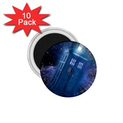 Doctor Who Tardis 1 75  Magnets (10 Pack)  by danenraven