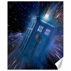 Doctor Who Tardis Canvas 16  X 20  by danenraven