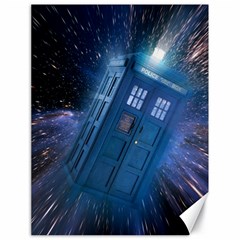 Doctor Who Tardis Canvas 18  X 24  by danenraven