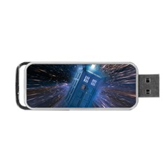 Doctor Who Tardis Portable Usb Flash (one Side) by danenraven