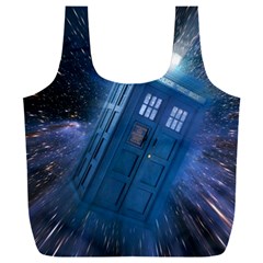 Doctor Who Tardis Full Print Recycle Bag (xxxl) by danenraven