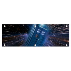 Doctor Who Tardis Banner And Sign 6  X 2 