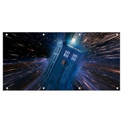 Doctor Who Tardis Banner And Sign 8  X 4 