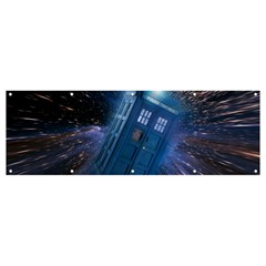 Doctor Who Tardis Banner And Sign 12  X 4 