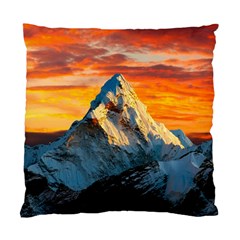 Himalaya Mountains Landscape  Nature Standard Cushion Case (two Sides) by danenraven