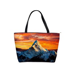 Himalaya Mountains Landscape  Nature Classic Shoulder Handbag by danenraven