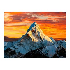 Himalaya Mountains Landscape  Nature Double Sided Flano Blanket (mini)  by danenraven