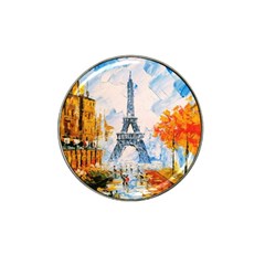 Eiffel Tower Landmark Architecture  Artistic Hat Clip Ball Marker (4 Pack) by danenraven