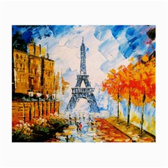 Eiffel Tower Landmark Architecture  Artistic Small Glasses Cloth by danenraven