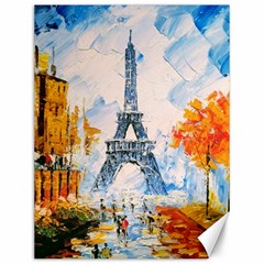 Eiffel Tower Landmark Architecture  Artistic Canvas 12  X 16  by danenraven