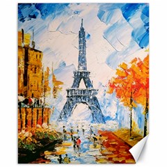 Eiffel Tower Landmark Architecture  Artistic Canvas 16  X 20  by danenraven