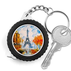 Eiffel Tower Landmark Architecture  Artistic Measuring Tape by danenraven