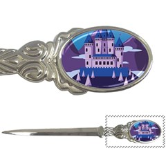 Illustration Castle Mountain Tower Sky Letter Opener