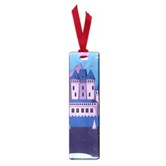 Illustration Castle Mountain Tower Sky Small Book Marks by danenraven