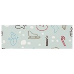 Winter Pattern Background Element Banner and Sign 12  x 4  Front