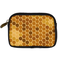 Honey Nature Bee Cute Wax Beeswax Digital Camera Leather Case by danenraven