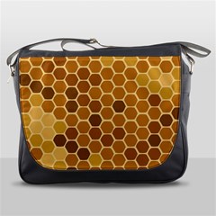 Honey Nature Bee Cute Wax Beeswax Messenger Bag by danenraven